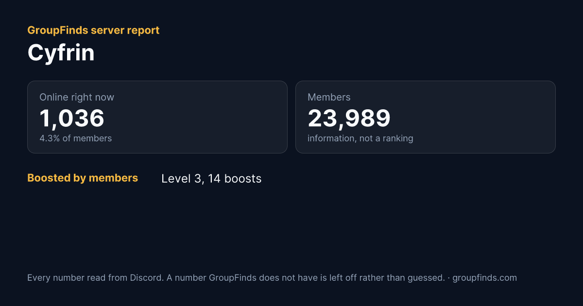 Cyfrin's GroupFinds server report